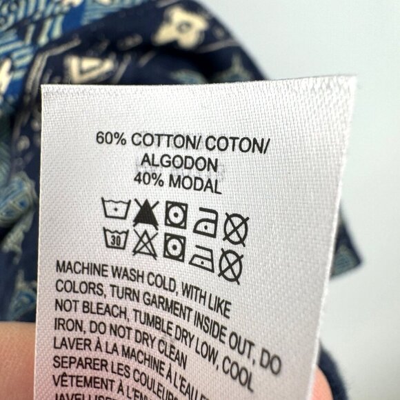 Lucky Brand Womens Persian Carpet T-Shirt Printed Short Sleeve Boho Tee Size 3X - Picture 8 of 10